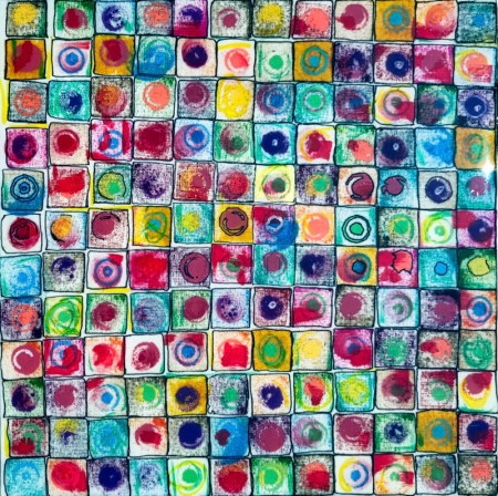 Circles-In-Squares 3 by artist Emory Clark